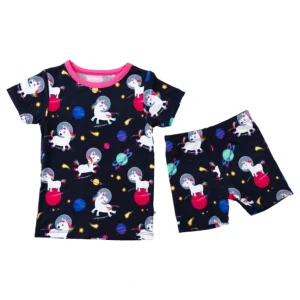 Sale Luna 2-piece Pajamas: Short - CaringForTots - Professional Baby and Children's Products | Caring for Growth, Caring for Every Moment