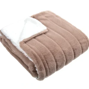 Best Sale Luxe Taupe Throw Blanket - CaringForTots - Professional Baby and Children's Products | Caring for Growth, Caring for Every Moment
