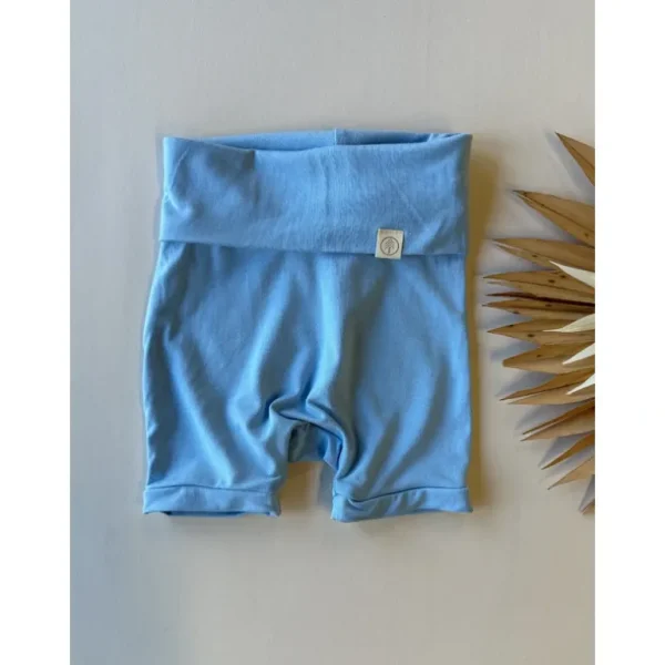 Shop All | 0/3m Fold-over Shorties | Baby & Toddler | Luxury Bamboo | Ocean - CaringForTots - Professional Baby and Children's Products | Caring for Growth, Caring for Every Moment