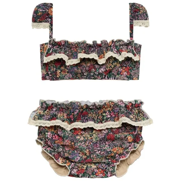 Hot Mara Floral Mini Cabana Bikini Set - CaringForTots - Professional Baby and Children's Products | Caring for Growth, Caring for Every Moment