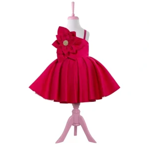 Cheap Maya Hot Pink Party Dress - CaringForTots - Professional Baby and Children's Products | Caring for Growth, Caring for Every Moment