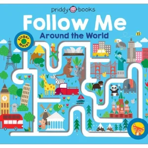 Sale Maze Book: Follow Me Around the World - CaringForTots - Professional Baby and Children's Products | Caring for Growth, Caring for Every Moment