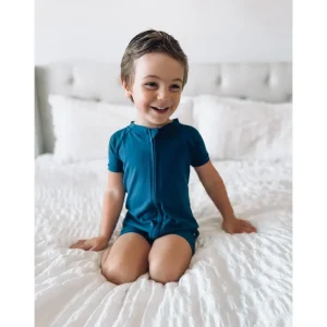 Cheap Midnight Blue Rib Dream Shortie - CaringForTots - Professional Baby and Children's Products | Caring for Growth, Caring for Every Moment