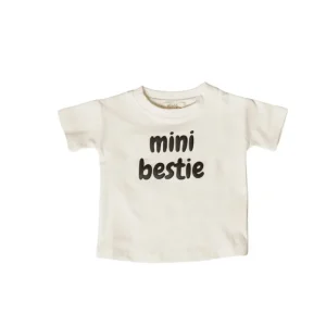Online Mini Bestie T-shirt - CaringForTots - Professional Baby and Children's Products | Caring for Growth, Caring for Every Moment