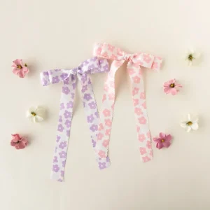 Flash Sale Mod Daisy - Pink | Statement Ribbon Bow - CaringForTots - Professional Baby and Children's Products | Caring for Growth, Caring for Every Moment