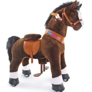 Cheap Model U Riding Horse Toy Age 4-8 Chocolate - CaringForTots - Professional Baby and Children's Products | Caring for Growth, Caring for Every Moment