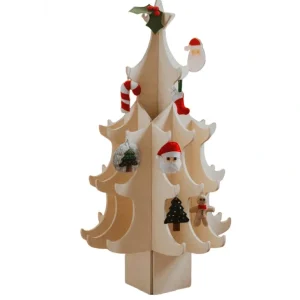 Best Sale Montessori Wooden Christmas Tree & Felt Ornaments Set - CaringForTots - Professional Baby and Children's Products | Caring for Growth, Caring for Every Moment