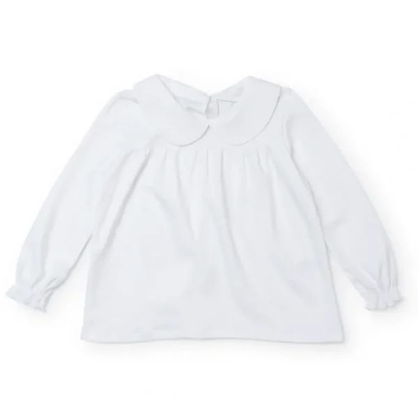 Flash Sale Morgan Longsleeve Peter Pan Collar Top - CaringForTots - Professional Baby and Children's Products | Caring for Growth, Caring for Every Moment