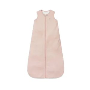 Online MORI Ribbed Front Opening Year Round Sleeping Bag 1.5 TOG - Blush - CaringForTots - Professional Baby and Children's Products | Caring for Growth, Caring for Every Moment