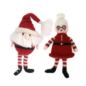 New Mr. And Mrs. Claus Ornaments - CaringForTots - Professional Baby and Children's Products | Caring for Growth, Caring for Every Moment