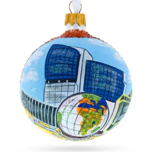 Flash Sale Museum Of Natural Sciences, Raleigh, North Carolina, Usa Glass Ball Christmas Ornament 3.25 Inches - CaringForTots - Professional Baby and Children's Products | Caring for Growth, Caring for Every Moment