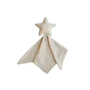 Hot Mushie Lovey Blanket - Star/Fog - CaringForTots - Professional Baby and Children's Products | Caring for Growth, Caring for Every Moment