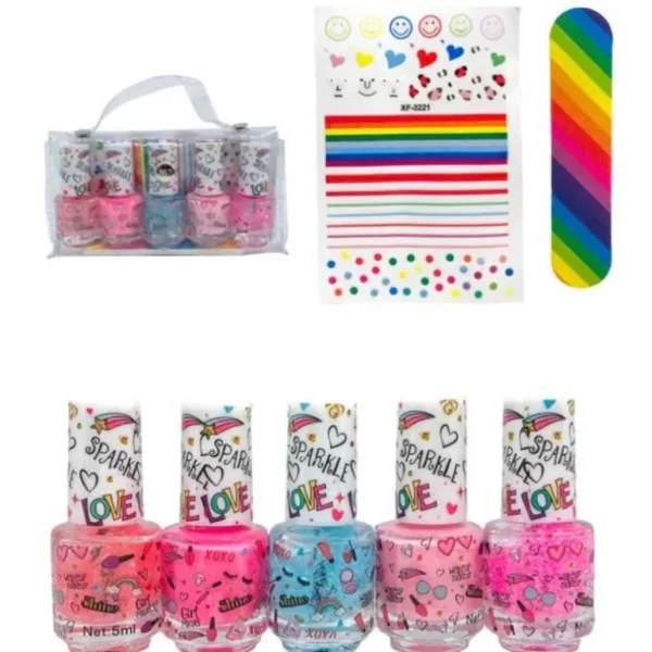 Hot Nail Polish Gift Set - CaringForTots - Professional Baby and Children's Products | Caring for Growth, Caring for Every Moment