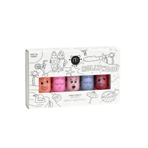 Discount Nailpolish For Kids Set Of 5 Hollywood - CaringForTots - Professional Baby and Children's Products | Caring for Growth, Caring for Every Moment