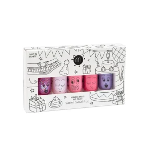 New Nailpolish For Kids Set Of 5 Party - CaringForTots - Professional Baby and Children's Products | Caring for Growth, Caring for Every Moment