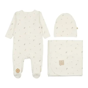 Outlet Nature's Print Layette Set - CaringForTots - Professional Baby and Children's Products | Caring for Growth, Caring for Every Moment