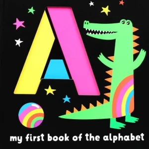 Hot Neon Books: My First Book of the Alphabet - CaringForTots - Professional Baby and Children's Products | Caring for Growth, Caring for Every Moment
