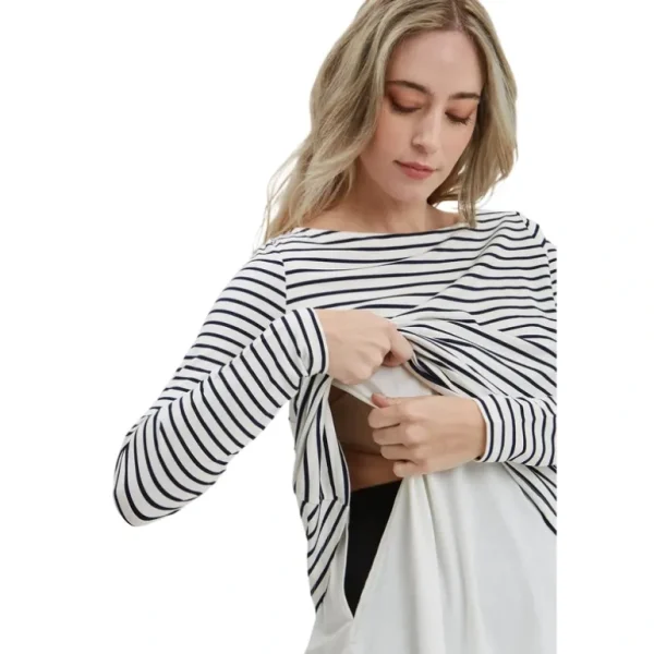 New Nicolette Nursing Top - CaringForTots - Professional Baby and Children's Products | Caring for Growth, Caring for Every Moment