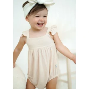 Clearance Oat Rib Dream Bubble Romper - CaringForTots - Professional Baby and Children's Products | Caring for Growth, Caring for Every Moment