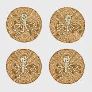 Cheap Octopus Coaster, Set Of Four - CaringForTots - Professional Baby and Children's Products | Caring for Growth, Caring for Every Moment