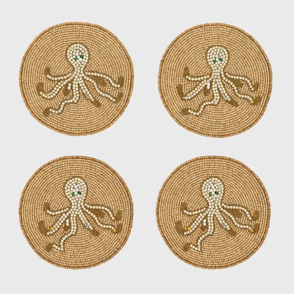 Cheap Octopus Coaster, Set Of Four - CaringForTots - Professional Baby and Children's Products | Caring for Growth, Caring for Every Moment