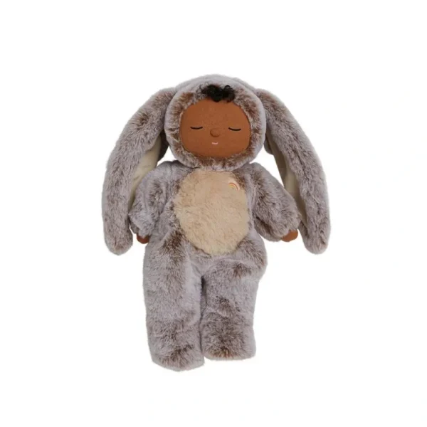 Store Olli Ella Cozy Dozy Dinkums Lamby Doll - Cocoa Cream - Muffin - CaringForTots - Professional Baby and Children's Products | Caring for Growth, Caring for Every Moment