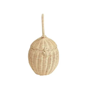 Discount Olli Ella Rattan Egg Basket - CaringForTots - Professional Baby and Children's Products | Caring for Growth, Caring for Every Moment