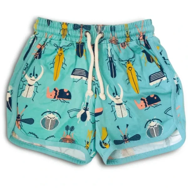 Hot Ollie Shorts-beetle Mania Print - CaringForTots - Professional Baby and Children's Products | Caring for Growth, Caring for Every Moment