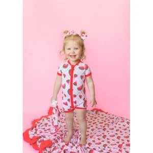 Store One In A Melon Checkers Dream Bow Hair Clips - CaringForTots - Professional Baby and Children's Products | Caring for Growth, Caring for Every Moment