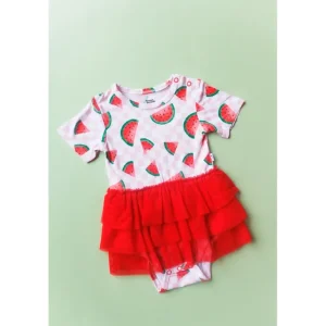 Best One In A Melon Checkers Dream Tutu Bodysuit Dress - CaringForTots - Professional Baby and Children's Products | Caring for Growth, Caring for Every Moment