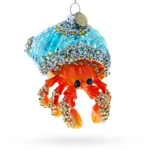 Cheap Orange Crab - Blown Glass Christmas Ornament - CaringForTots - Professional Baby and Children's Products | Caring for Growth, Caring for Every Moment