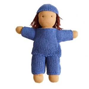 Sale Organic Cotton Doll Leo (collective) - CaringForTots - Professional Baby and Children's Products | Caring for Growth, Caring for Every Moment