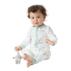 Outlet Organic Cotton Romper - Woodland - CaringForTots - Professional Baby and Children's Products | Caring for Growth, Caring for Every Moment