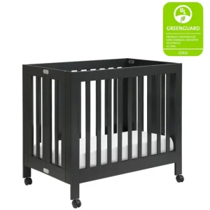 Flash Sale Origami Mini Crib with Mattress Pad - CaringForTots - Professional Baby and Children's Products | Caring for Growth, Caring for Every Moment