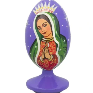 Flash Sale Our Lady Of Guadalupe Mexican Catholic Wooden Figurine 4.75 Inches - CaringForTots - Professional Baby and Children's Products | Caring for Growth, Caring for Every Moment