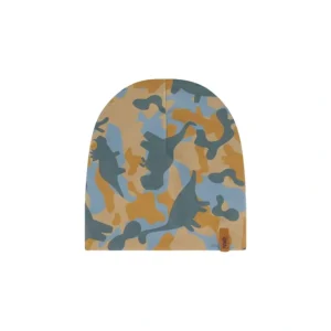 Shop Outdoor Hat Beige Printed Camo Dinos - CaringForTots - Professional Baby and Children's Products | Caring for Growth, Caring for Every Moment