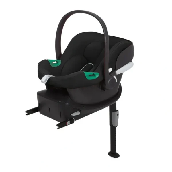Outlet Outlet - CYBEX Aton B2 i-Size Car Seat + Base One - Volcano Black - CaringForTots - Professional Baby and Children's Products | Caring for Growth, Caring for Every Moment
