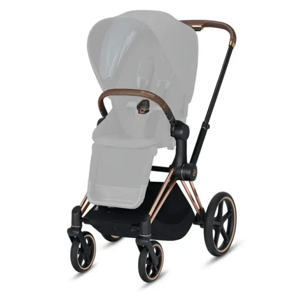 Discount Outlet - CYBEX Priam Frame with Seat Hardpart - Rose Gold - CaringForTots - Professional Baby and Children's Products | Caring for Growth, Caring for Every Moment