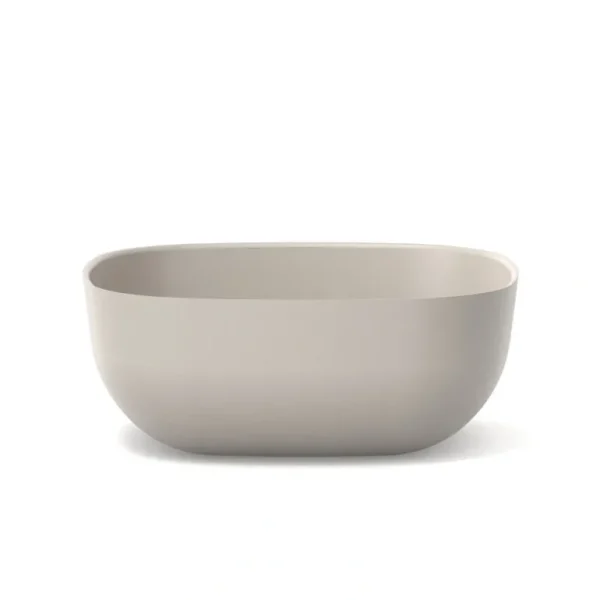 Shop All | 100 Oz Medium Salad Bowl - Stone - CaringForTots - Professional Baby and Children's Products | Caring for Growth, Caring for Every Moment