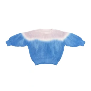 Online Pacific Blue Oversize Sweater - CaringForTots - Professional Baby and Children's Products | Caring for Growth, Caring for Every Moment