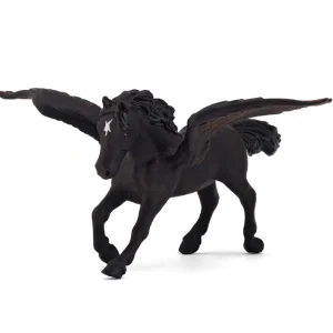 Shop Papo France Black Pegasus - CaringForTots - Professional Baby and Children's Products | Caring for Growth, Caring for Every Moment