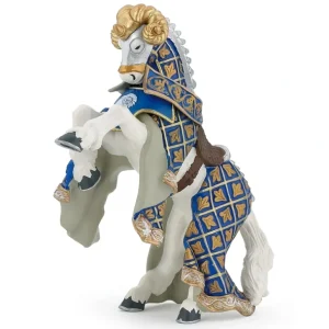Fashion Papo France Blue Weapon Master Ram Horse - CaringForTots - Professional Baby and Children's Products | Caring for Growth, Caring for Every Moment