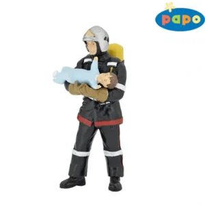 Cheap Papo France Fireman With Baby - CaringForTots - Professional Baby and Children's Products | Caring for Growth, Caring for Every Moment
