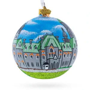 Online Parliament Hill And Buildings, Ottawa, Canada Glass Ball Christmas Ornament 4 Inches - CaringForTots - Professional Baby and Children's Products | Caring for Growth, Caring for Every Moment