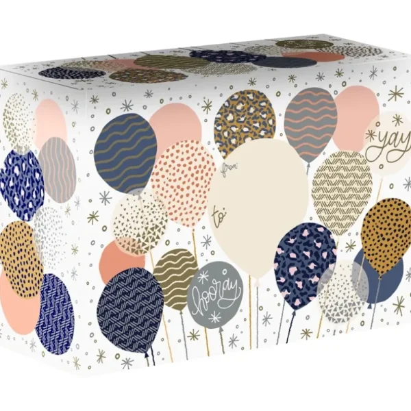 Best Sale Party Balloons Small Birthday Printed Gift Mailing Boxes - CaringForTots - Professional Baby and Children's Products | Caring for Growth, Caring for Every Moment