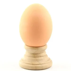 Outlet Pastel Orange Ceramic Easter Egg 2.5 Inches - CaringForTots - Professional Baby and Children's Products | Caring for Growth, Caring for Every Moment