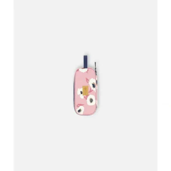 Discount Pencil Case Pink Printed Off White Flowers by Deux par Deux - CaringForTots - Professional Baby and Children's Products | Caring for Growth, Caring for Every Moment
