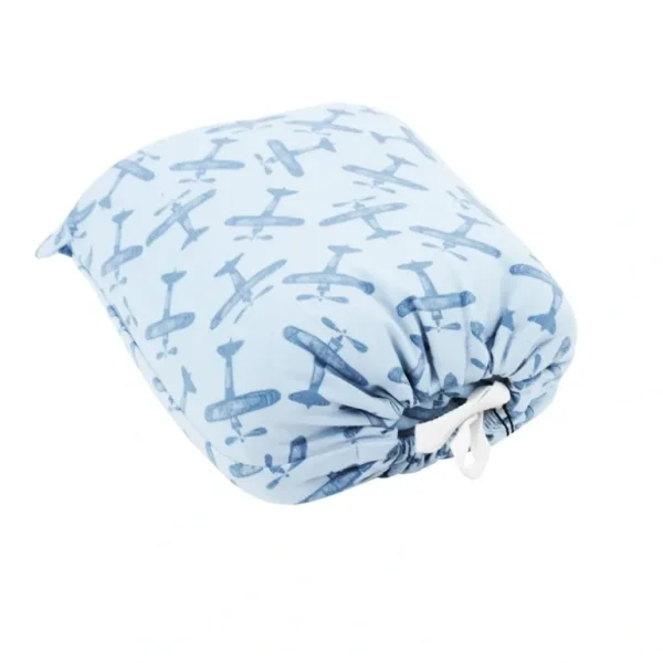Bedding | Pillow Case - Airplane Blue - CaringForTots - Professional Baby and Children's Products | Caring for Growth, Caring for Every Moment