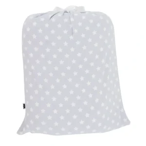 Bedding | Pillow Case - Stars Grey - CaringForTots - Professional Baby and Children's Products | Caring for Growth, Caring for Every Moment