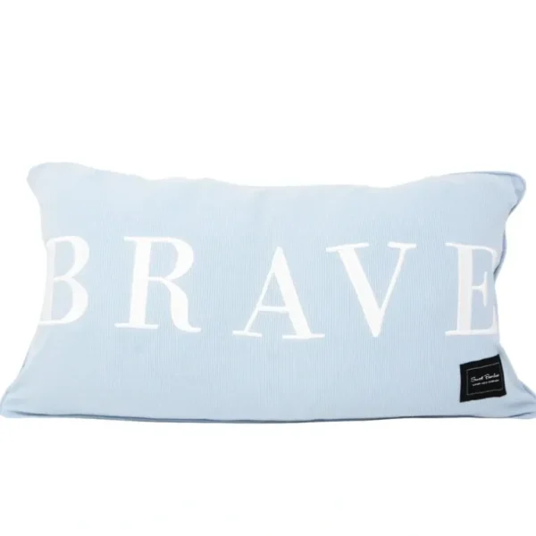 Bedding | Pillow Sham - Dusty Blue Ribbed - CaringForTots - Professional Baby and Children's Products | Caring for Growth, Caring for Every Moment